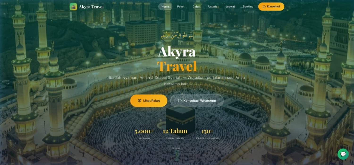 Akyra Travel — Agen Perjalanan