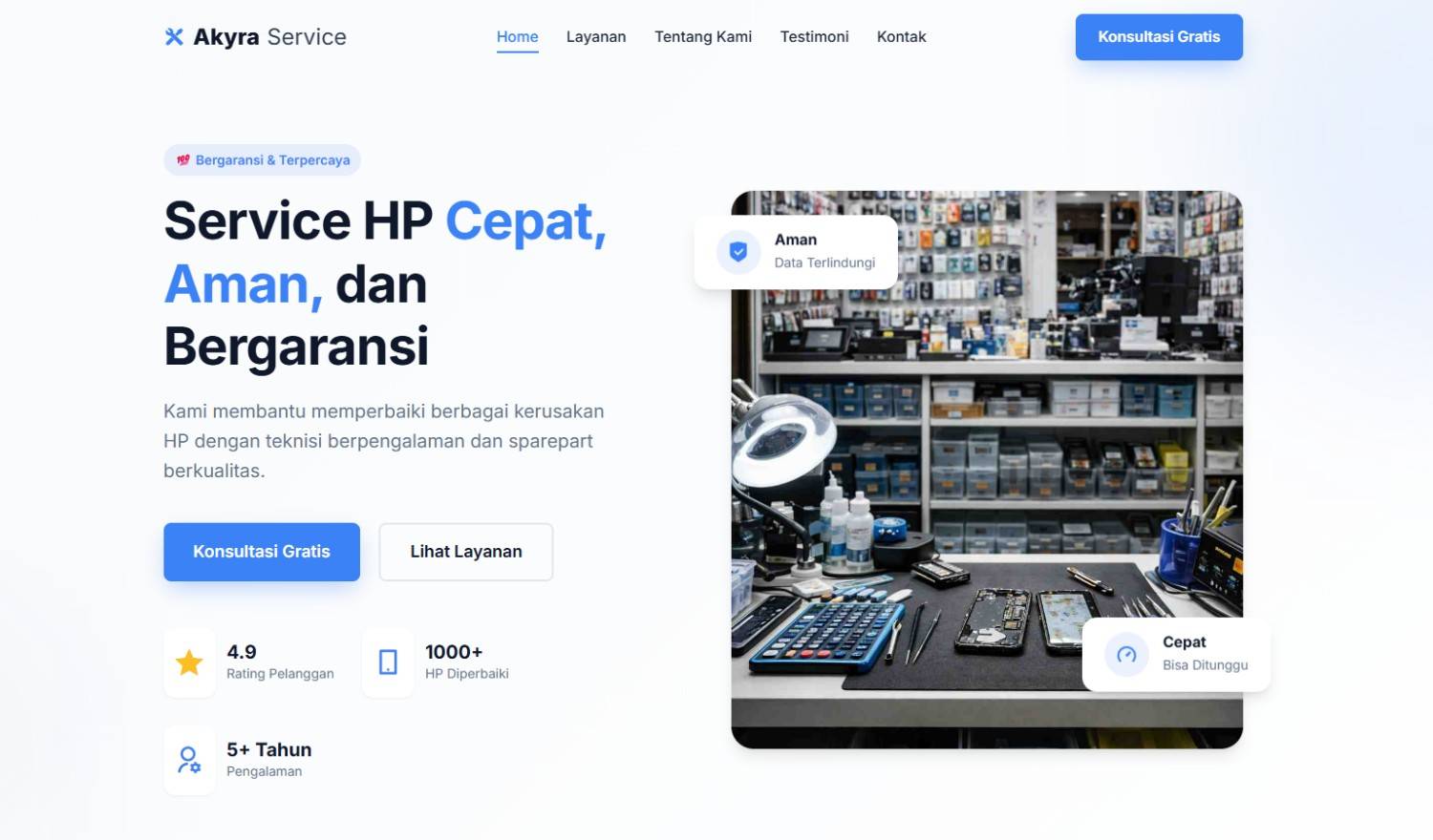 Service HP